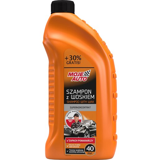Sampon auto cu ceara MOJE AUTO 19027, 1.3l Sampon auto cu ceara MOJE AUTO 19027, 1.3l