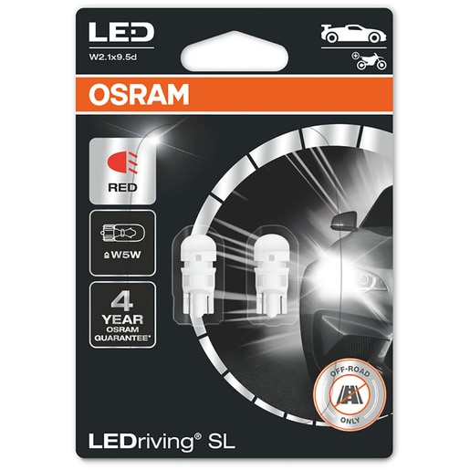 Bec auto LED OSRAM LEDriving, W5W, 12V, 2buc Bec auto LED OSRAM LEDriving, W5W, 12V, 2buc