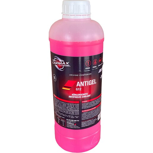 Antigel concentrat CARMAX 42457, Rosu, G12, 1L Antigel concentrat CARMAX 42457, Rosu, G12, 1L