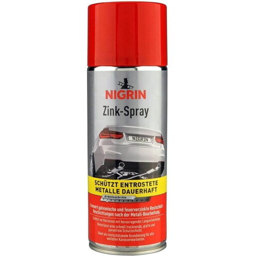 Spray zinc protectie rugina NIGRIN 72286, 400ml Spray zinc protectie rugina NIGRIN 72286, 400ml
