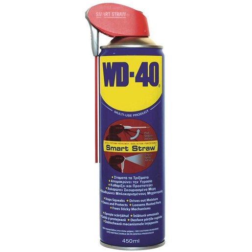 Spray lubrifiant multifunctional WD40, 450ml Spray lubrifiant multifunctional WD40, 450ml