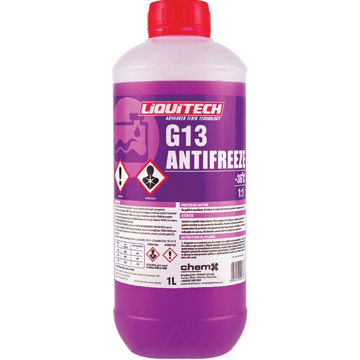 Antigel concentrat LIQUITECH, G13, -36C, 1L Antigel concentrat LIQUITECH, G13, -36C, 1L