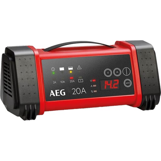 Redresor auto AEG LT20, 12V/20V, 20A, negru Redresor auto AEG LT20, 12V/20V, 20A, negru
