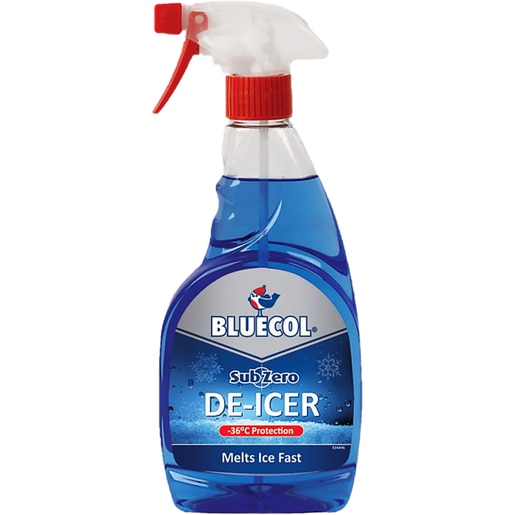 Solutie dezghetare geamuri BLUECOL BLD500, -20C, 500ml Solutie dezghetare geamuri BLUECOL BLD500, -20C, 500ml