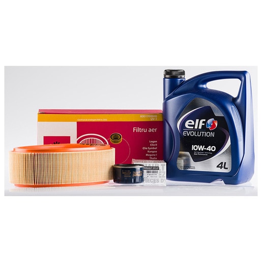 Kit schimb ulei Plus ELF pentru Renault Clio 1.4 Mpi Kit schimb ulei Plus ELF pentru Renault Clio 1.4 Mpi