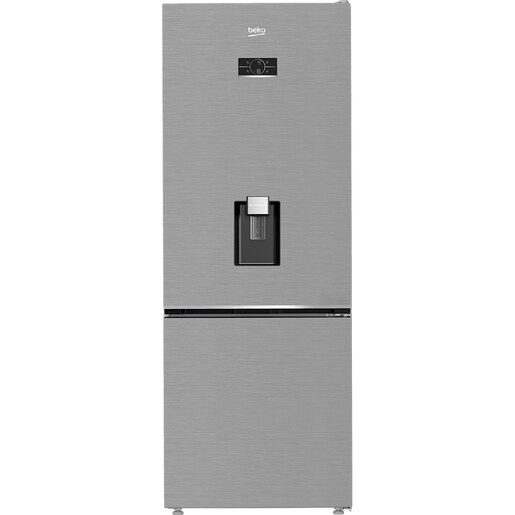 Combina frigorifica BEKO B3RCNE564HDXB1, No Frost, 490 l, H 192 cm, Clasa E, Dozator apa, argintiu Combina frigorifica BEKO B3RCNE564HDXB1, No Frost, 490 l, H 192 cm, Clasa E, Dozator apa, argintiu