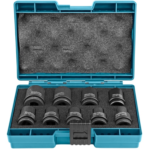 Set chei tubulare de impact MAKITA B-66232, 1/2", 8-21 mm , 9 bucati Set chei tubulare de impact MAKITA B-66232, 1/2", 8-21 mm , 9 bucati