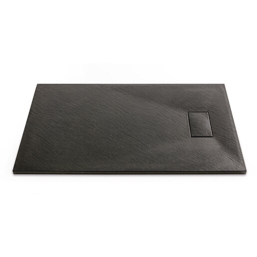 Cadita dus SANOTECHNIK 1280B, 120 x 80 cm, SMC, negru Cadita dus SANOTECHNIK 1280B, 120 x 80 cm, SMC, negru