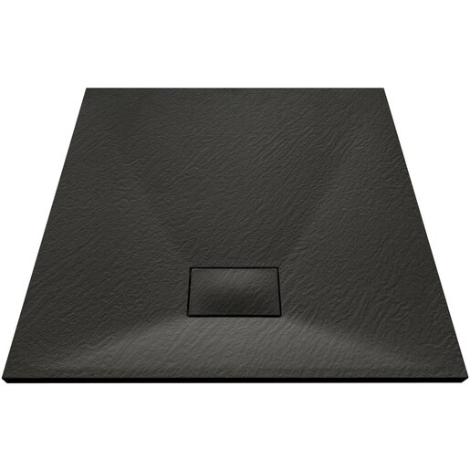 Cadita dus SANOTECHNIK 9090B, 90 x 90 cm, SMC, negru Cadita dus SANOTECHNIK 9090B, 90 x 90 cm, SMC, negru