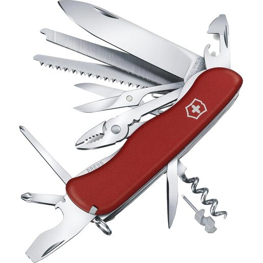 Briceag VICTORINOX Work Champ 0.8564, maner poliamida, rosu Briceag VICTORINOX Work Champ 0.8564, maner poliamida, rosu