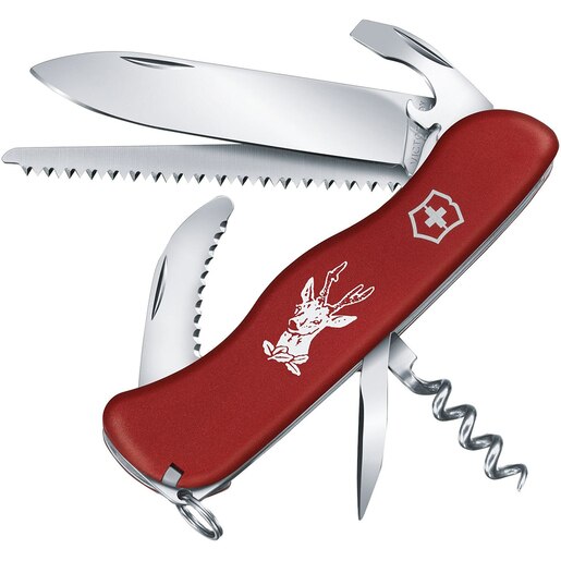 Briceag VICTORINOX Hunter 0.8573, 12 functii, maner poliamida, rosu Briceag VICTORINOX Hunter 0.8573, 12 functii, maner poliamida, rosu