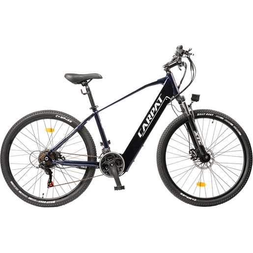 Bicicleta asistata electric CARPAT C275M7E, roata 27.5", motor 250W, viteza maxima 25km/h, albastru Bicicleta asistata electric CARPAT C275M7E, roata 27.5", motor 250W, viteza maxima 25km/h, albastru
