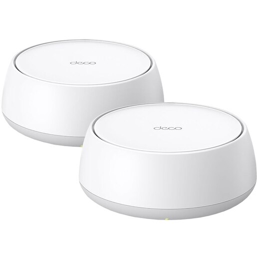 Sistem Wireless Mesh Gigabit TP-LINK Deco BE22 BE3600, Wi-Fi 7, Dual Band 688 + 2882 Mbps, 2 buc, alb Sistem Wireless Mesh Gigabit TP-LINK Deco BE22 BE3600, Wi-Fi 7, Dual Band 688 + 2882 Mbps, 2 buc, alb