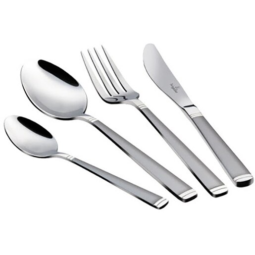 Set tacamuri BERLINGER HAUS BH/3041, 24 piese, otel inoxidabil, argintiu Set tacamuri BERLINGER HAUS BH/3041, 24 piese, otel inoxidabil, argintiu