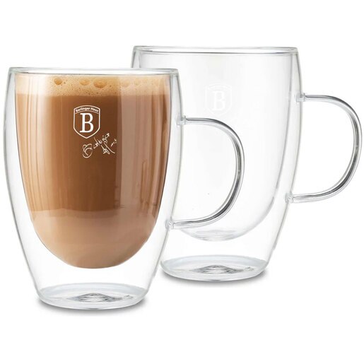 Set cani BERLINGER HAUS BH/8768, 2 piese, 300 ml, sticla Set cani BERLINGER HAUS BH/8768, 2 piese, 300 ml, sticla