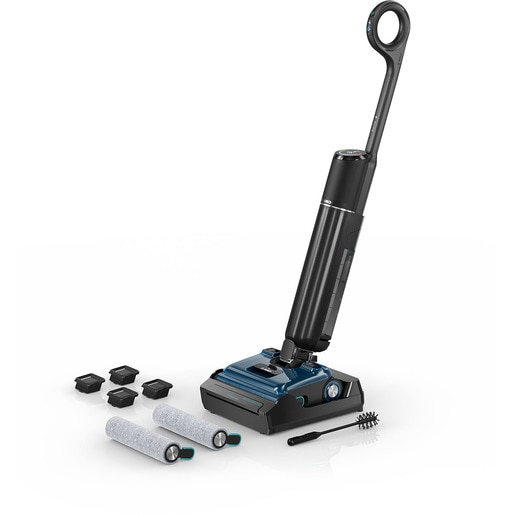 Aspirator vertical cu spalare BOSCH OneFlow Seria 6 BHF61BX, 0.72l, autonomie max 40 min, bleumarin-negru Aspirator vertical cu spalare BOSCH OneFlow Seria 6 BHF61BX, 0.72l, autonomie max 40 min, bleumarin-negru