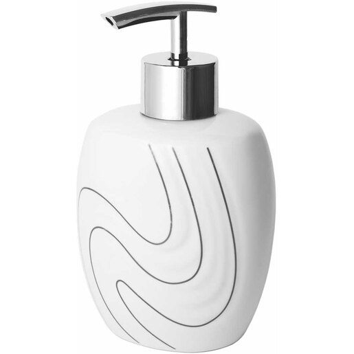 Dispenser sapun lichid BISK Wave 05975, 300 ml, alb Dispenser sapun lichid BISK Wave 05975, 300 ml, alb