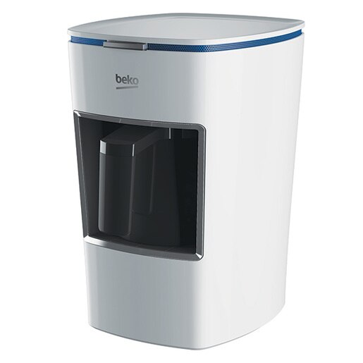 Aparat de cafea turceasca BEKO BKK2300ALB, 0.6l, 670W, alb-negru Aparat de cafea turceasca BEKO BKK2300ALB, 0.6l, 670W, alb-negru