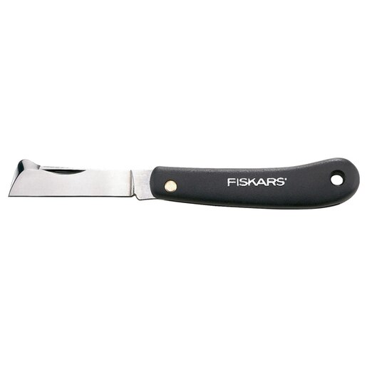 Briceag de altoit FISKARS K60 125900, otel inoxidabil, negru Briceag de altoit FISKARS K60 125900, otel inoxidabil, negru