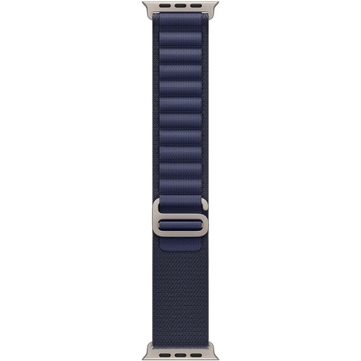 Bratara pentru APPLE Watch 49mm Navy Alpine Loop Medium Natural Titanium Finish, MXMY3ZM/A Bratara pentru APPLE Watch 49mm Navy Alpine Loop Medium Natural Titanium Finish, MXMY3ZM/A