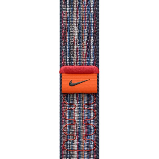 Bratara pentru APPLE Watch 42mm Sport Loop Blue/Red Nike, MXU03ZM/A Bratara pentru APPLE Watch 42mm Sport Loop Blue/Red Nike, MXU03ZM/A