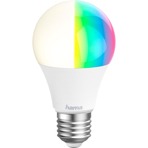 Bec LED Smart HAMA 176597, E27, 10W, 806lm, Dimabil, Wi-Fi, lumina variabila, compatibil Alexa, Google Assistant Bec LED Smart HAMA 176597, E27, 10W, 806lm, Dimabil, Wi-Fi, lumina variabila, compatibil Alexa, Google Assistant