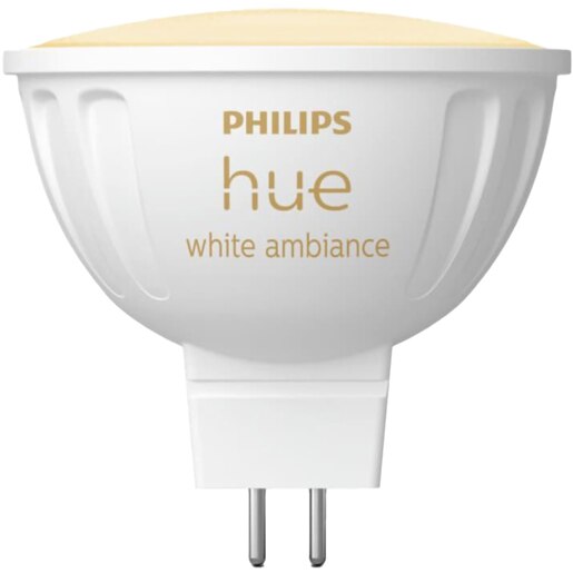 Bec LED Smart PHILIPS Hue 8719514491342, G5.3, 5.1W, 400lm, Wi-Fi, lumina variabila, compatibil Alexa, Google Assistant Bec LED Smart PHILIPS Hue 8719514491342, G5.3, 5.1W, 400lm, Wi-Fi, lumina variabila, compatibil Alexa, Google Assistant