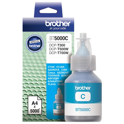 Cerneala originala BROTHER BT-5000C, Cyan Cerneala originala BROTHER BT-5000C, Cyan