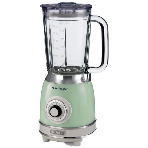 Blender ARIETE Vintage C058304AR0, 1.5l, 1000W, 4 trepte viteza, verde Blender ARIETE Vintage C058304AR0, 1.5l, 1000W, 4 trepte viteza, verde