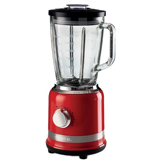Blender ARIETE Moderna C058500AR0, 1.5l, 1000W, 4 trepte viteza, rosu-negru Blender ARIETE Moderna C058500AR0, 1.5l, 1000W, 4 trepte viteza, rosu-negru