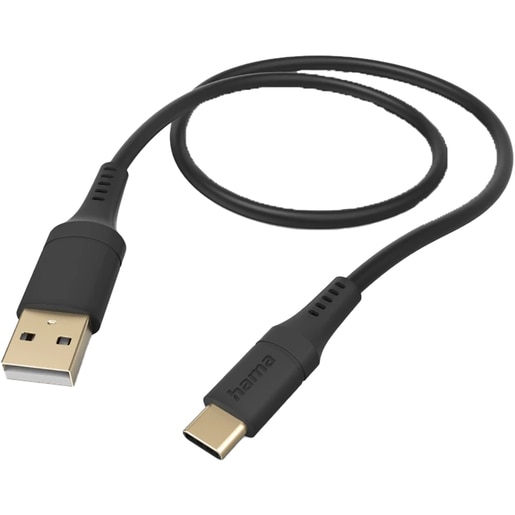 Cablu date HAMA 201570, USB-A - USB-C, 1.5m, negru Cablu date HAMA 201570, USB-A - USB-C, 1.5m, negru