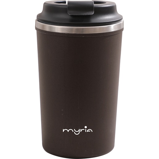 Cana calatorie MYRIA MY4485BR, 0.35l, inox 304, maro Cana calatorie MYRIA MY4485BR, 0.35l, inox 304, maro