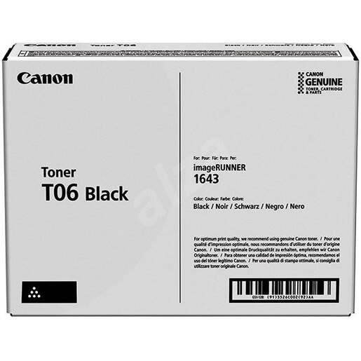 Toner original CANON T06, negru Toner original CANON T06, negru