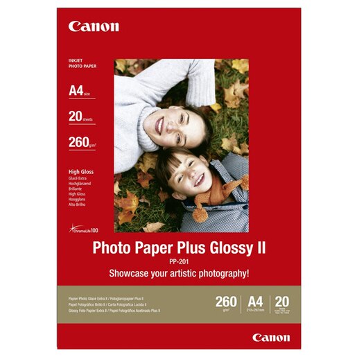Hartie foto originala CANON Glossy PP-201, A4, 20 coli Hartie foto originala CANON Glossy PP-201, A4, 20 coli