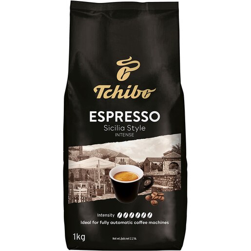 Cafea boabe TCHIBO Expresso Sicilia Style, 1000g Cafea boabe TCHIBO Expresso Sicilia Style, 1000g