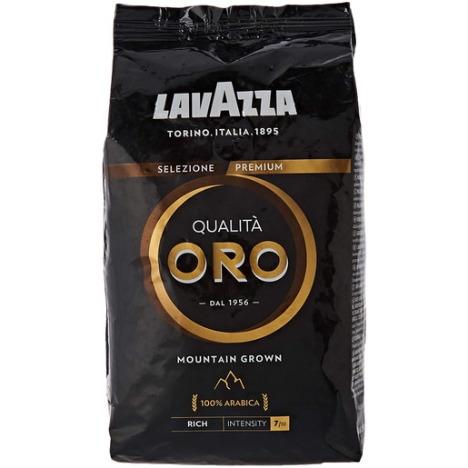 Cafea boabe LAVAZZA Qualita Oro Mountain Grown, 1000g Cafea boabe LAVAZZA Qualita Oro Mountain Grown, 1000g