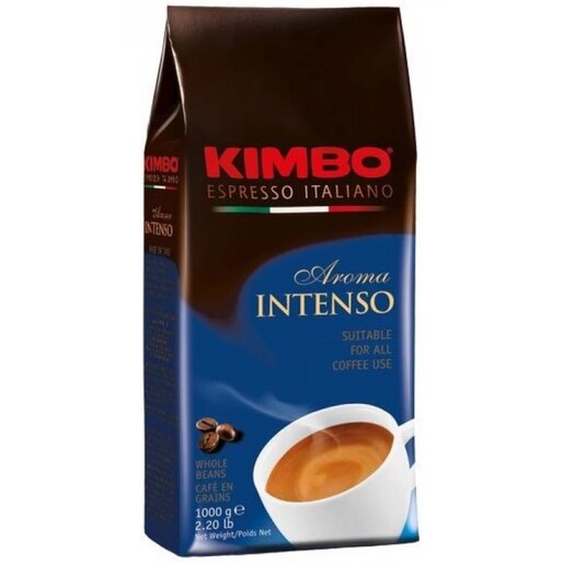 Cafea boabe KIMBO Intenso, 1000g Cafea boabe KIMBO Intenso, 1000g