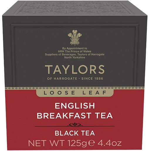 Ceai negru TAYLORS OF HARROGATE English Breakfast, 125g Ceai negru TAYLORS OF HARROGATE English Breakfast, 125g