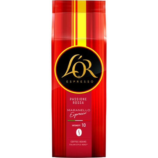 Cafea boabe L'OR Passione Rossa Maranello Espresso, 450g Cafea boabe L'OR Passione Rossa Maranello Espresso, 450g