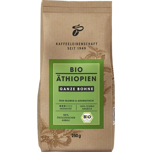 Cafea boabe TCHIBO Bio Athiopien, 250g Cafea boabe TCHIBO Bio Athiopien, 250g