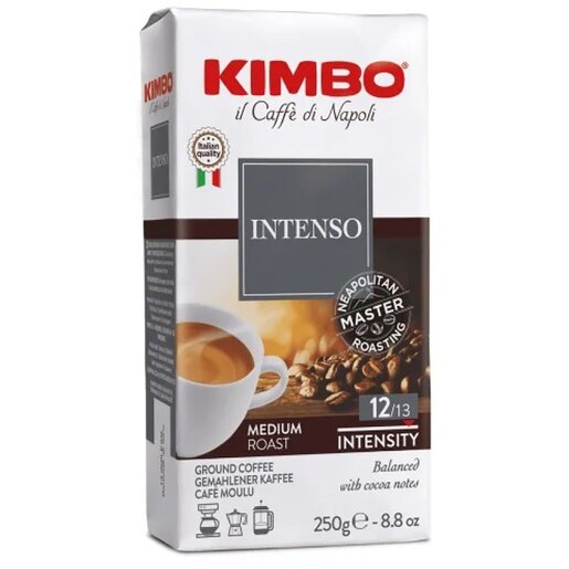 Cafea macinata KIMBO Aroma Intenso, 250g Cafea macinata KIMBO Aroma Intenso, 250g