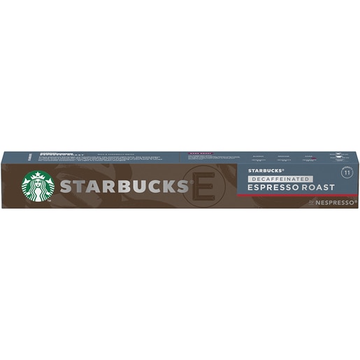 Capsule cafea STARBUCKS Decaffeinated Espresso Roast, compatibile Nespresso, 10 capsule, 57g Capsule cafea STARBUCKS Decaffeinated Espresso Roast, compatibile Nespresso, 10 capsule, 57g