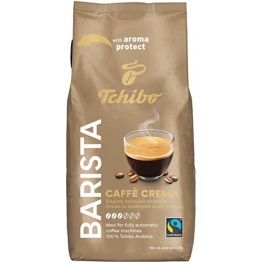Cafea boabe TCHIBO Barista Cafe Crema, 1000g Cafea boabe TCHIBO Barista Cafe Crema, 1000g