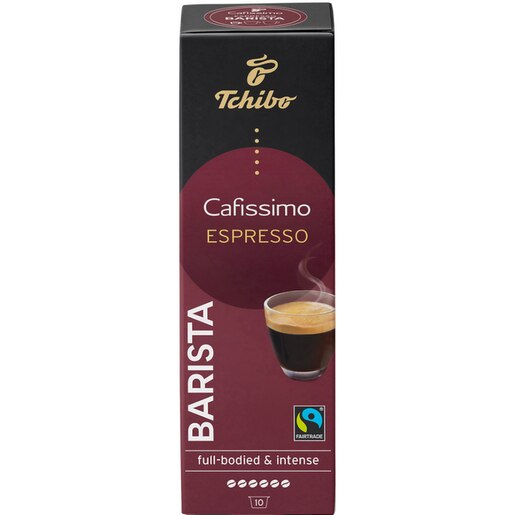 Capsule cafea TCHIBO Barista Espresso, compatibile Cafissimo, 10 capsule, 80g Capsule cafea TCHIBO Barista Espresso, compatibile Cafissimo, 10 capsule, 80g
