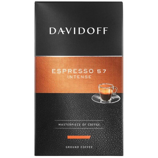 Cafea macinata DAVIDOFF Espresso 57 Intense, 250g Cafea macinata DAVIDOFF Espresso 57 Intense, 250g