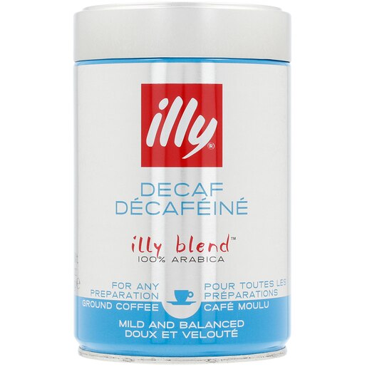 Cafea macinata ILLY Decaf, 250g Cafea macinata ILLY Decaf, 250g