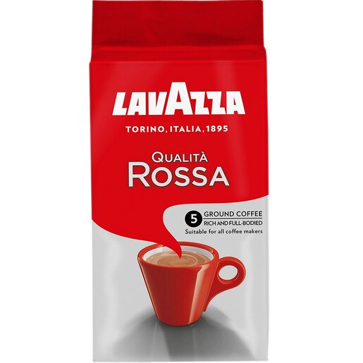 Cafea macinata LAVAZZA Qualita Rossa, 250g Cafea macinata LAVAZZA Qualita Rossa, 250g