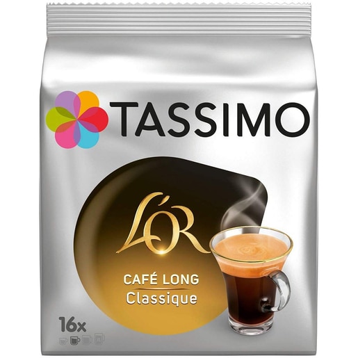 Capsule cafea TASSIMO L'or Cafe Long Classic, 16 capsule, 104g Capsule cafea TASSIMO L'or Cafe Long Classic, 16 capsule, 104g