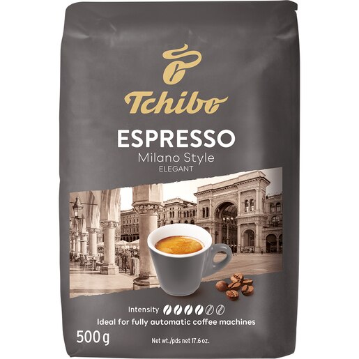 Cafea boabe Tchibo Espresso Milano Style, 500g Cafea boabe Tchibo Espresso Milano Style, 500g