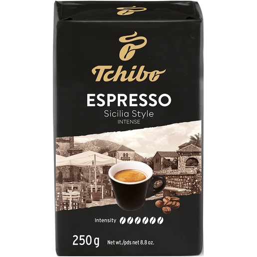 Cafea macinata Tchibo Espresso Sicilia Style, 250g Cafea macinata Tchibo Espresso Sicilia Style, 250g